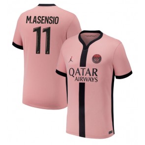 Paris Saint-Germain Marco Asensio #11 Rezervni Dres 2024-25 Kratak Rukavima